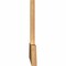 Ekena Millwork Portland Smooth Timber Gable Bracket, Western Red Cedar, 96"W x 20"H x 1 1/2"D x 5 1/2"F, 5/12 Pitch GBW096X20X0206POR00SWR - alternate 2